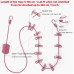Cloth Drying Rope with Hooks