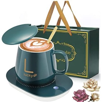 Coffee Mug With Warmer Electric Gift Set