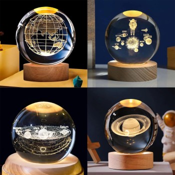 Crystal Ball Lamp