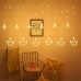 Diya Curtain LED Lights with 6-Big 6-Small Diya