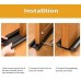 Door Bottom Sealing Strip Guard for Home