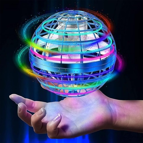 Flying Ball Kids Toy RGB Lights and 360°Rotating