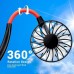 Folding Personal Neck Fan Portable Rechargeable