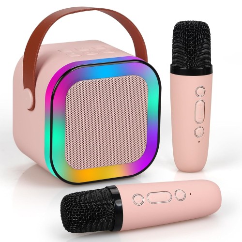 G2 Speakar with 2 mic Mini Karaoke