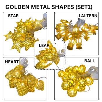 Golden Matel LED String Light