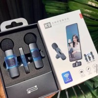 K9 Wireless Microphone With 2 Mic