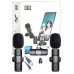 K9 Wireless Microphone With 2 Mic
