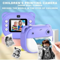 Kids Camera With Thermal Printing