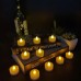LED Tea Light Candles Diya (Pack of 24)