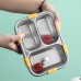 Lunch Box with Spoon & Fork Stainless