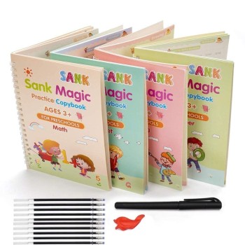 Magic Book 4 Book+10 Refills