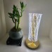 Metal Crystal Acrylic Rose Gold lamp