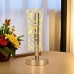 Metal Crystal Acrylic Rose Gold lamp