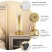 Metal Crystal Acrylic Rose Gold lamp