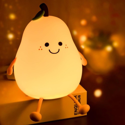 Pear Silicon Touch Lamp