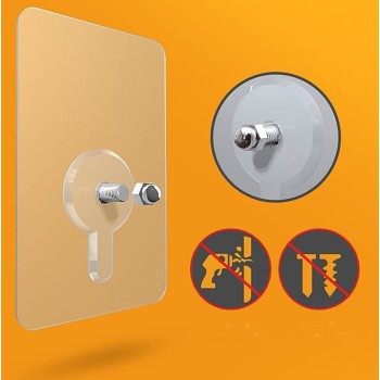 Screw Hooks For Strong Wall Hanging