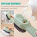 Shoe Cleaning Brush with Soap Dispenser