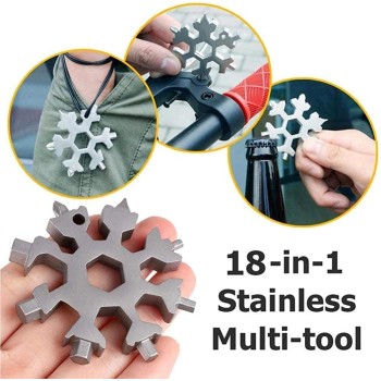 18-in-1 Snowflake Multi-Tool