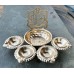 Urli Diya Ganesh Ji Brass Finish