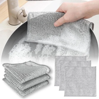Steel Scrubber Cloths ( SINGLE LAYER )