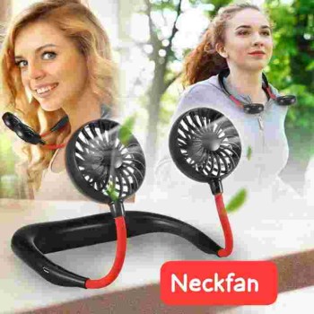 Folding Personal Neck Fan Portable Rechargeable