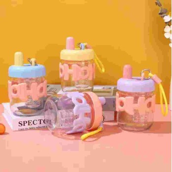Glass Tumbler Mug with Lid Silicon Sleeve