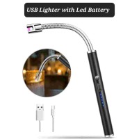USB Lighter with Led Battery