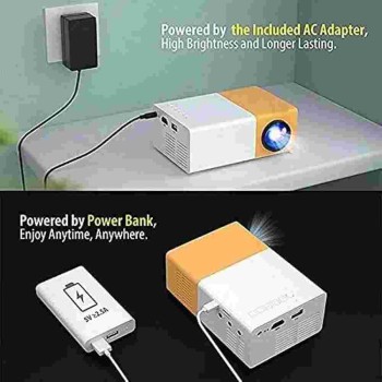 Mini Projector Portable ( without HDMI Cable )