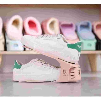 Adjustable Shoe Slots Rack Plastic
