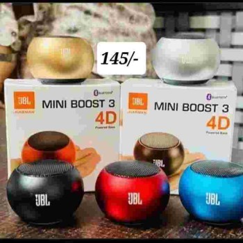Mini Boost -3 Bluetooth Wireless Speaker