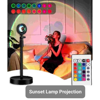 Sunset Lamp Projection