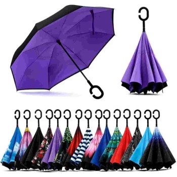 Reverse Umbrella with C-Shaped