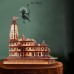 Ram Mandir 6 inches  3D Wooden Model
