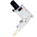 Payro Sparkle Party Gun Matel With LED White