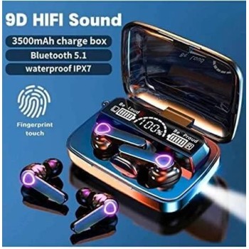 TWS - M19 LED display with 9D Sound Hi-fi