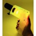 Payro Sparkle Party Gun Matel With LED White