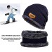 Woolen Cap With Neck Scarf