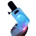 Payro Sparkle Party Gun Matel With LED White