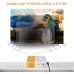 Mini Projector with HDMI Cable