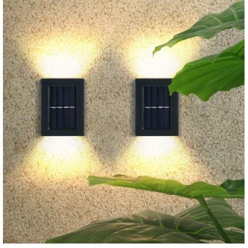 Up Down Solar Wall Light