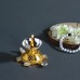 Tortoise Brass Diya