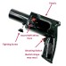 Payro Sparkle Party Gun Matel Black