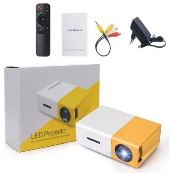 Mini Projector with HDMI Cable