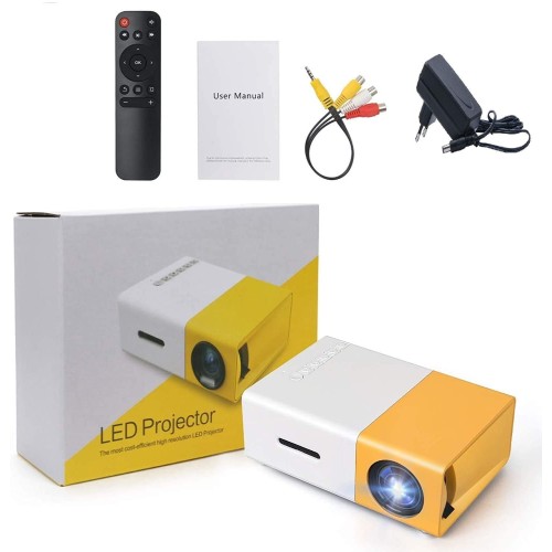 Mini Projector with HDMI Cable