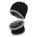 Woolen Cap With Neck Scarf