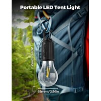Solar Camping Bulb Light Portable & Rechargeable