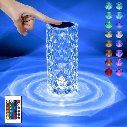 Rose Lamp Crystal