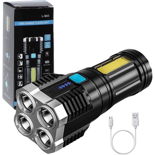 Torch Light 4 LED 3W