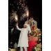 Payro Sparkle Party Gun Matel With LED White