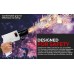 Payro Sparkle Party Gun Matel With LED White